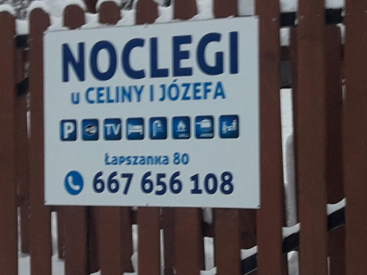 Noclegi U Celiny I Jozefa Lapszanka Extérieur photo